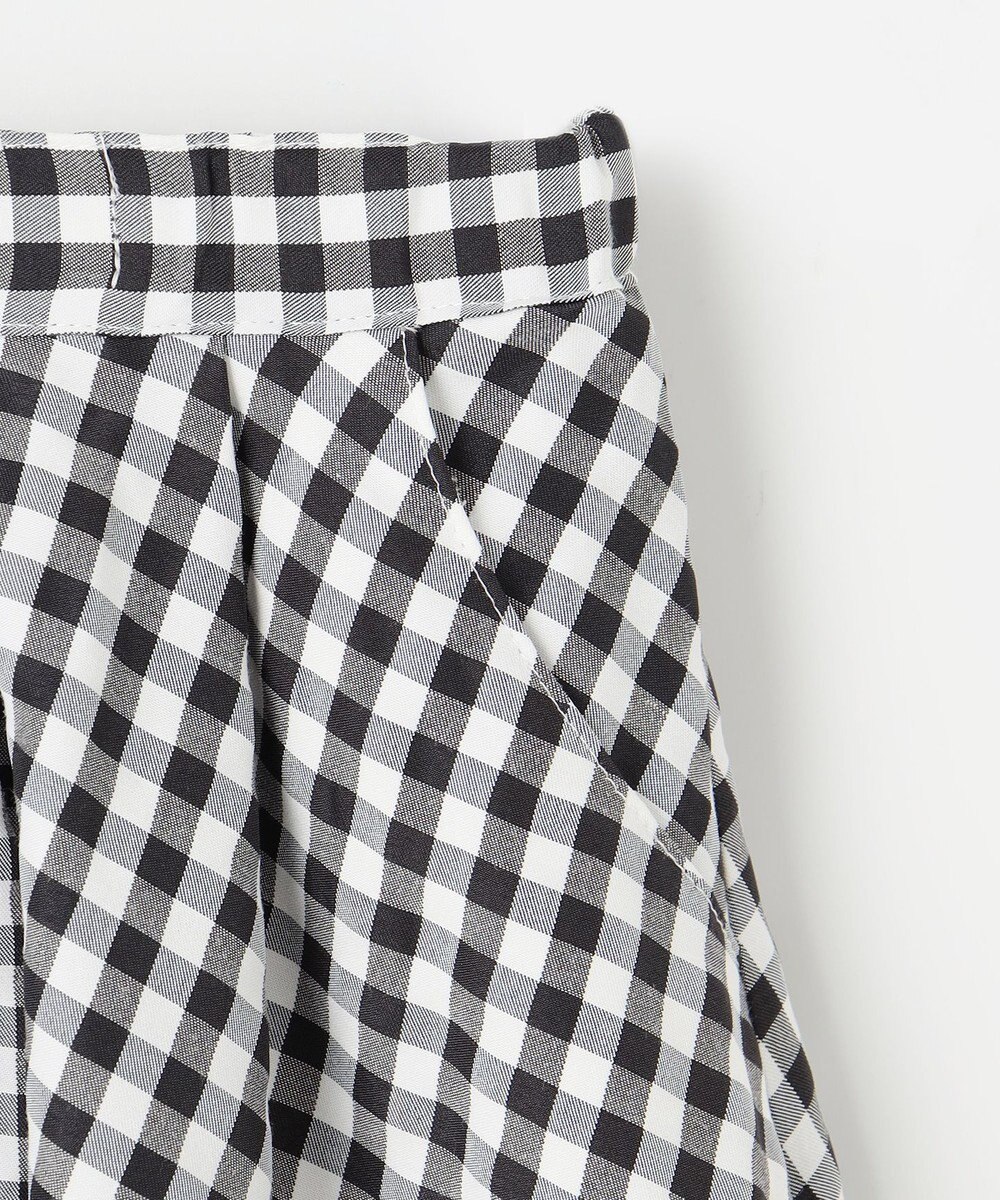 組曲 KIDS 【110-140㎝】フレアーギンガム ショートパンツ 