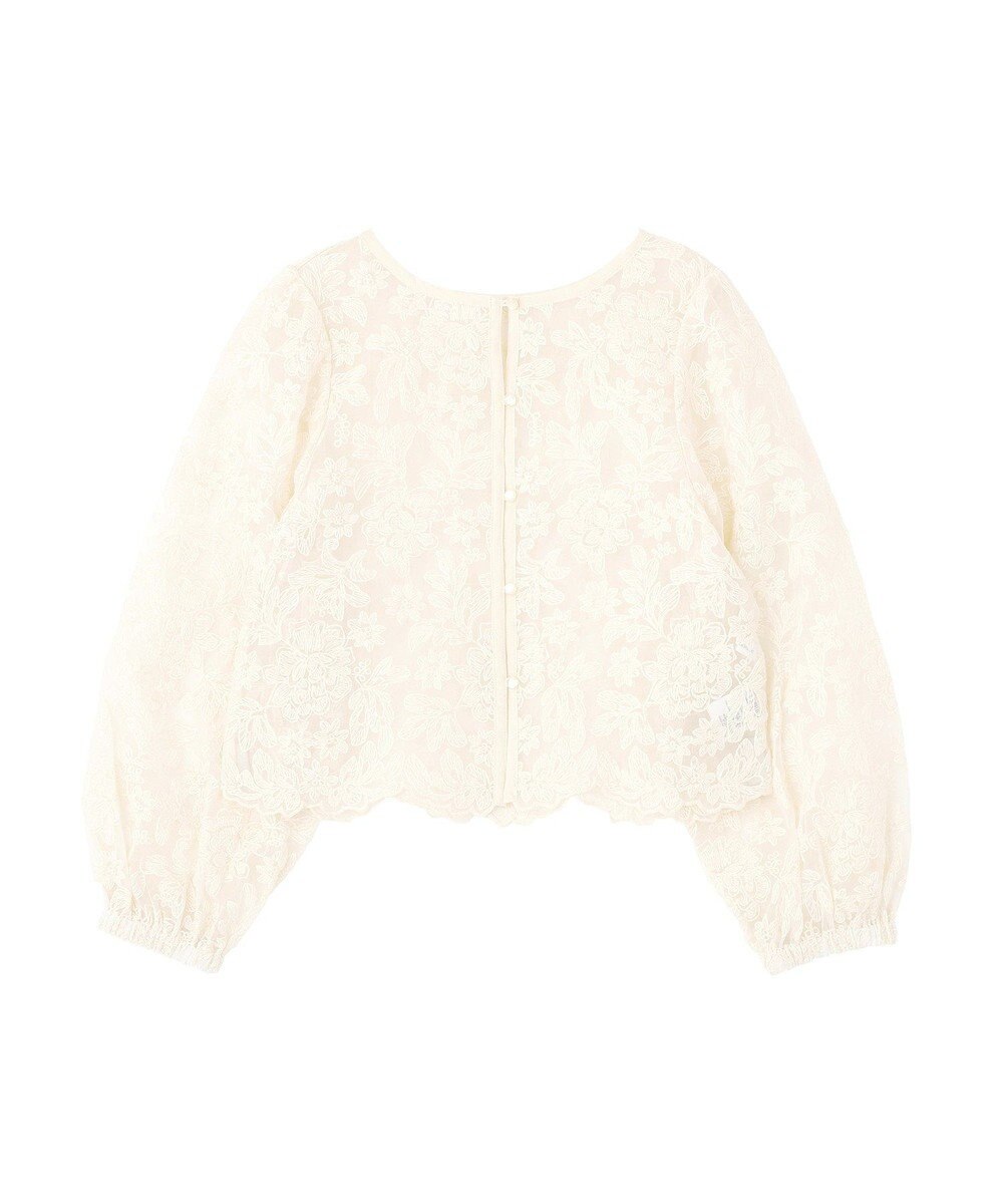 AMERICAN HOLIC 【前後2WAY】シアーレースブラウス 