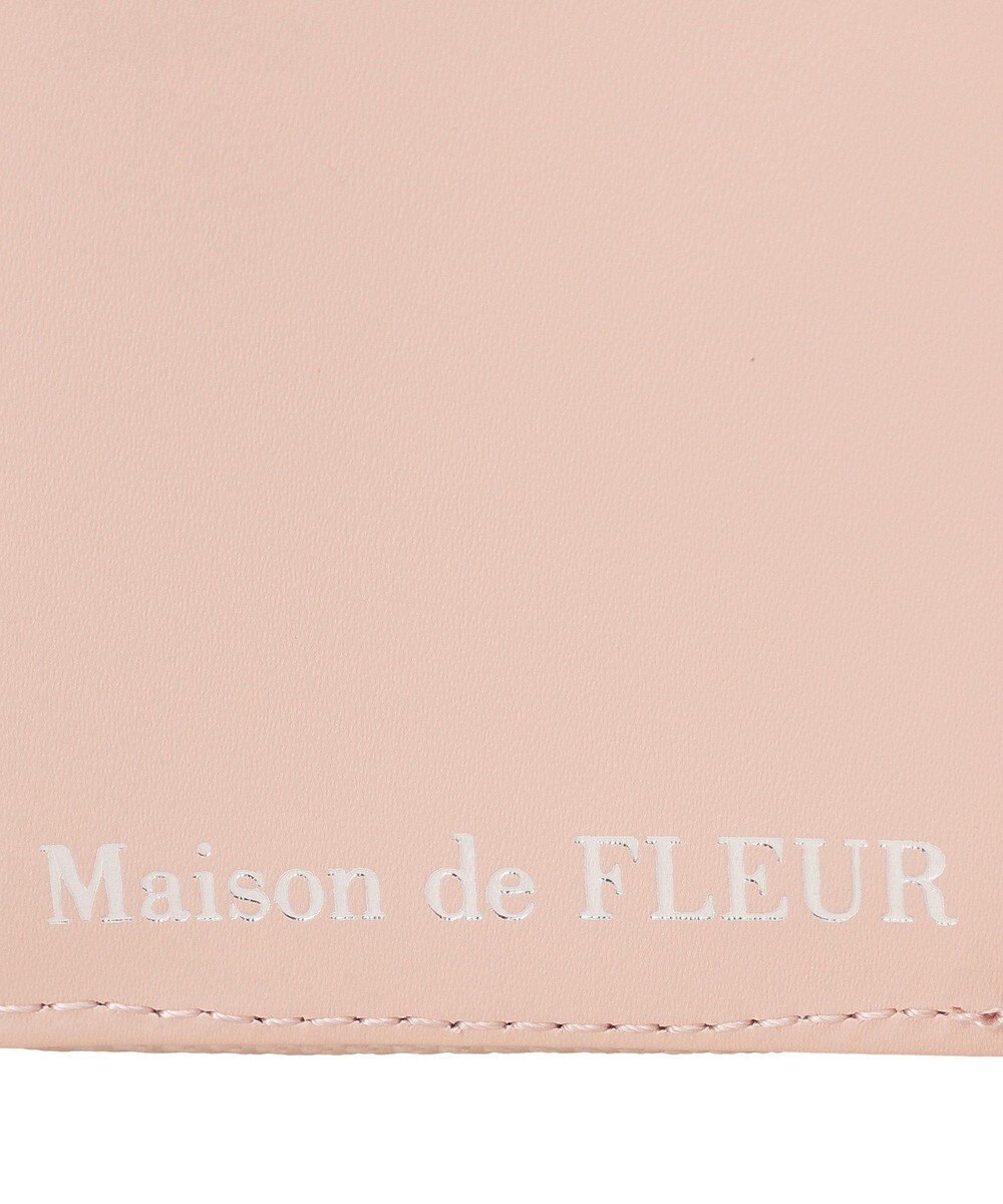 Maison de FLEUR リボンビジューキルティングウォレット 
