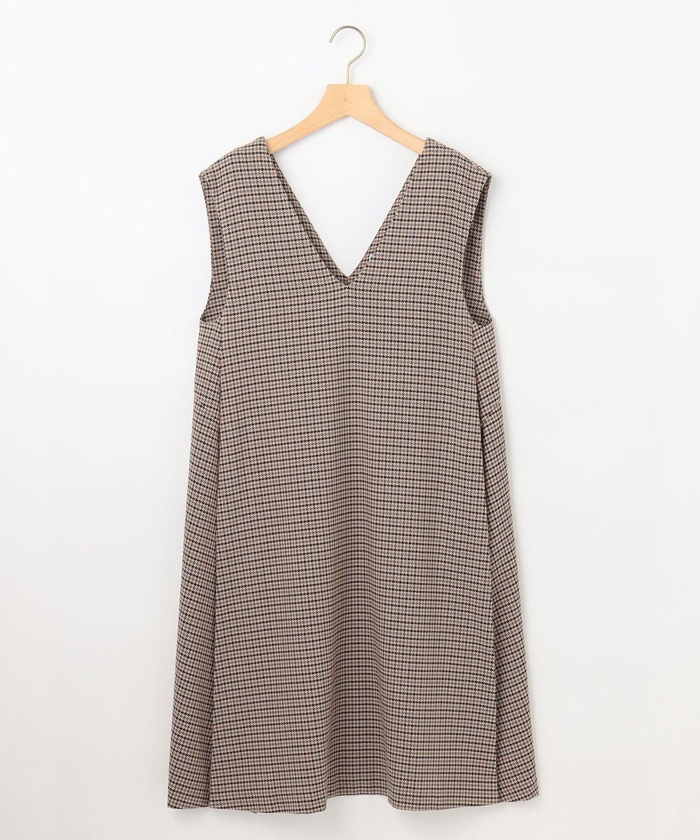 組曲 チドリツイル ジャンパーワンピース 