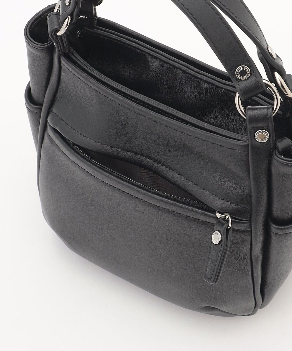 Y'SACCS カウレザー スクエア2wayミニトート 