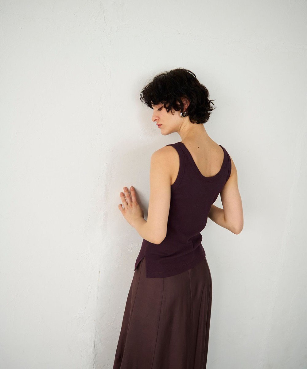 GRACE CONTINENTAL テレコノースリーブ 