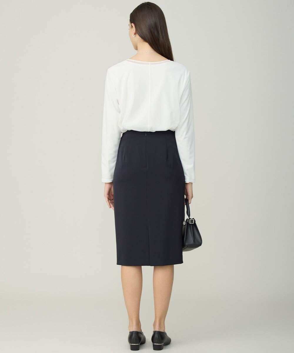 ICB L イージージョーゼット シアーレイヤードカットソー 