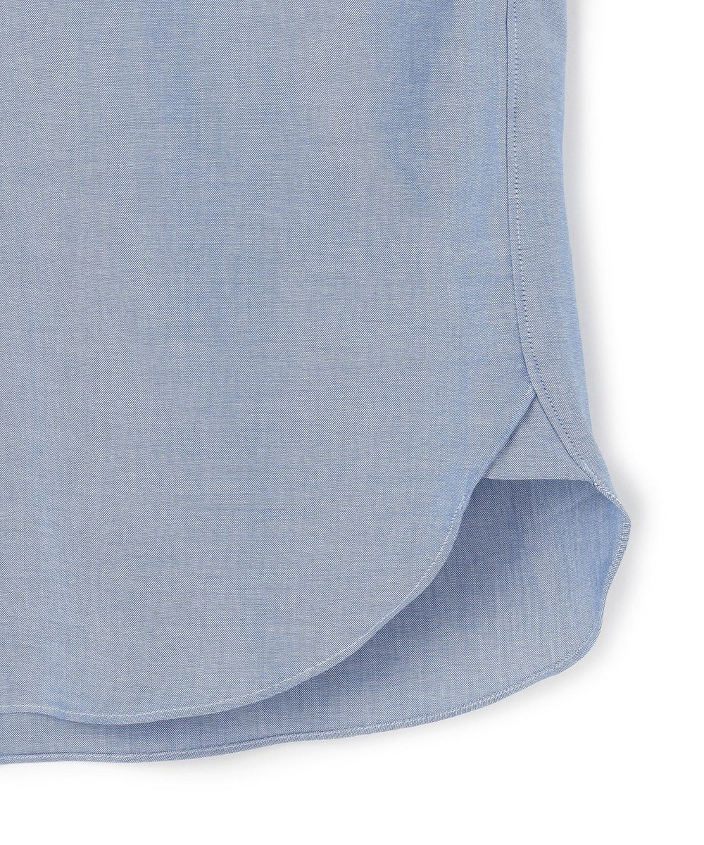 J.PRESS MEN 【AaronChang】【UNISEX】コットンダンガリー シャツ / B.D. / Baggy-Fit 