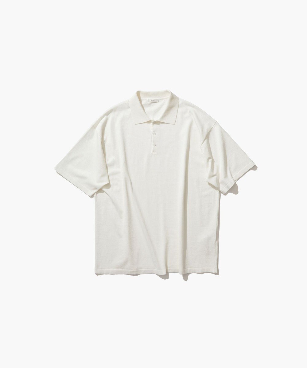 ATON FRESCA KNIT | ポロセーター - UNISEX 