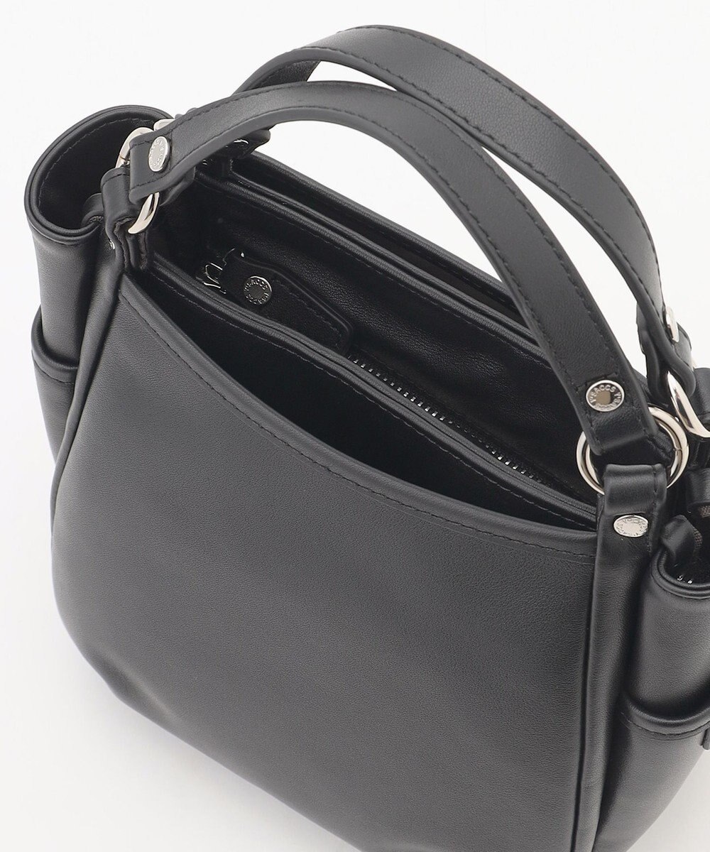 Y'SACCS カウレザー スクエア2wayミニトート 