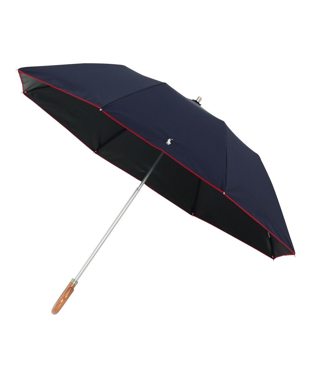 MOONBAT POLO RALPH LAUREN 晴雨兼用日傘 折りたたみ傘 楽折 ワンポイントPP 一級遮光 遮熱 UV 