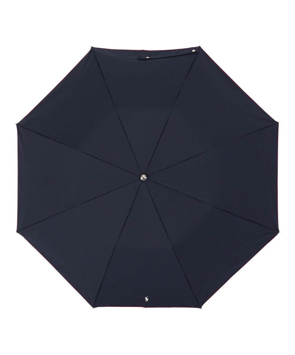 MOONBAT POLO RALPH LAUREN 晴雨兼用日傘 折りたたみ傘 楽折 ワンポイントPP 一級遮光 遮熱 UV 