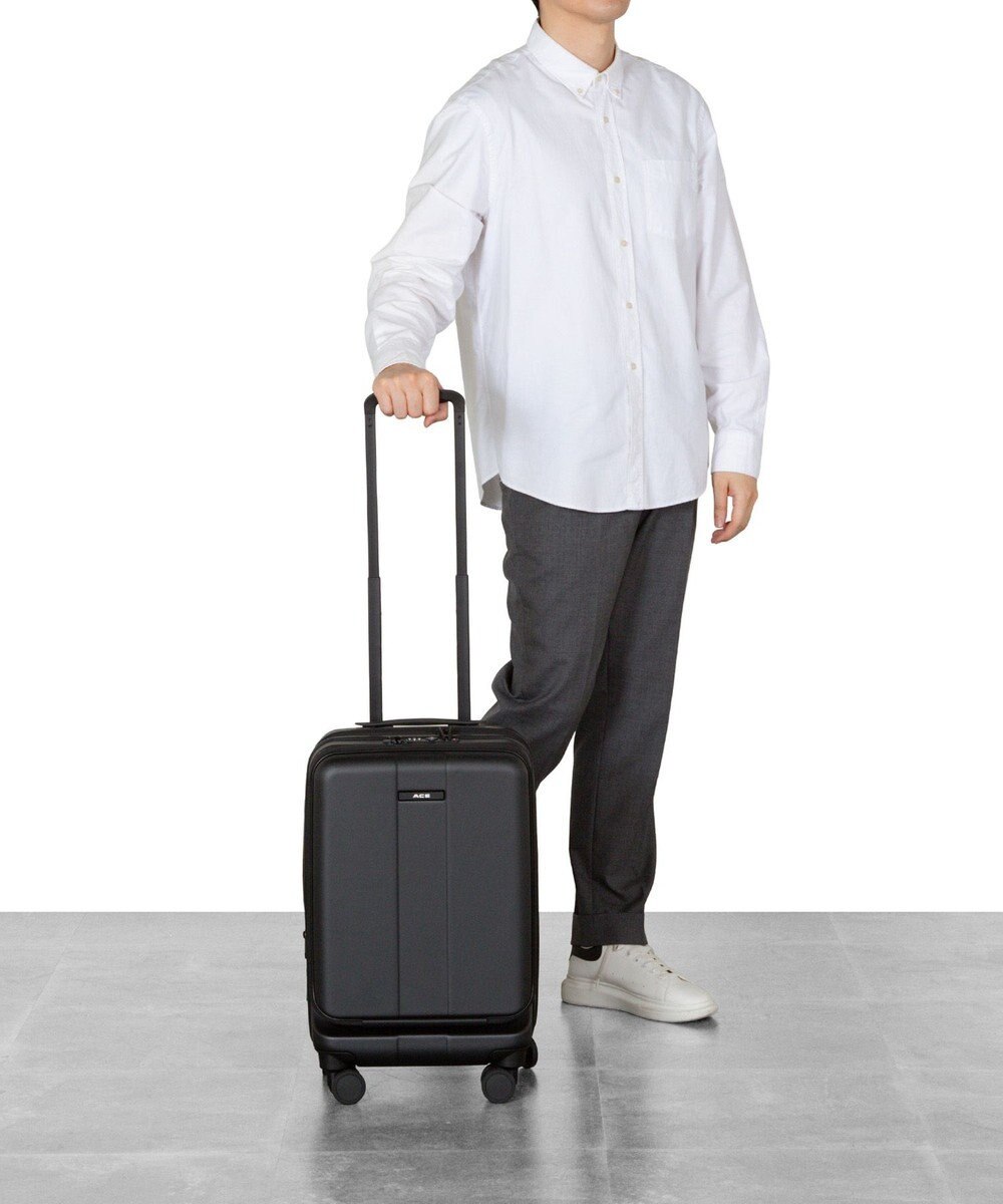 ACE BAGS & LUGGAGE ACE フォールズ スーツケース ２~３泊目安 フロントポケット・キャスターストッパー機能付き 06905 エース 