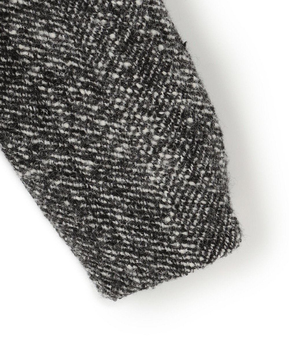 23区 S 【STORY11月掲載】BALLI ヘリンボーンツイード ノーカラー ブルゾン 