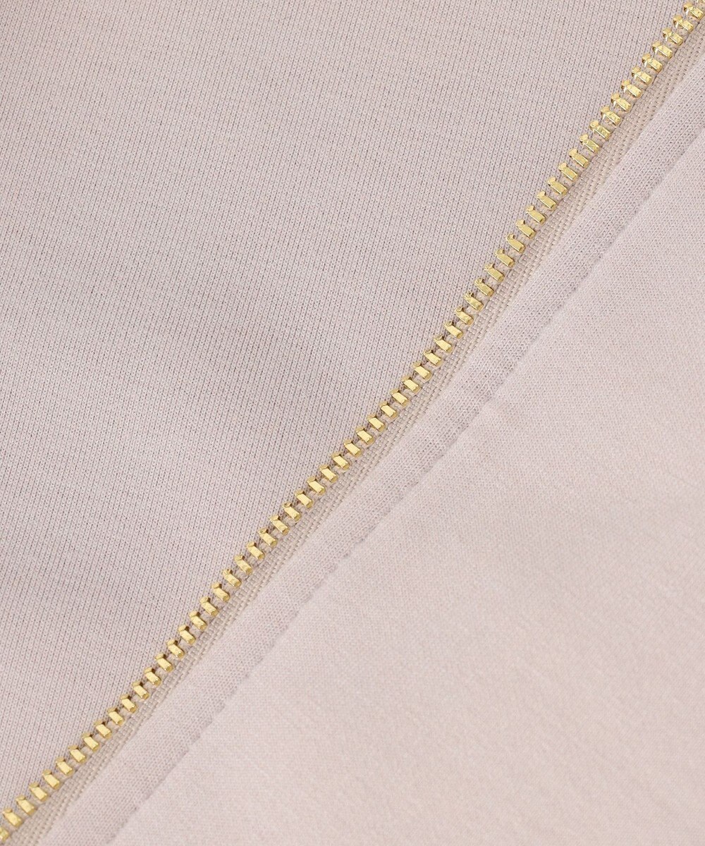 Feroux 【洗える】バックフリル ダンボールパーカー 