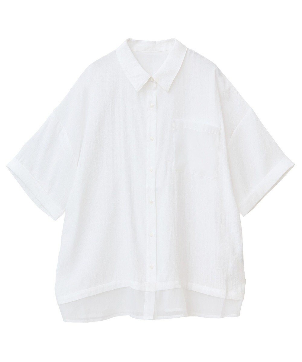 Green Parks 裾レイヤードショートスリーブシャツⅡ 