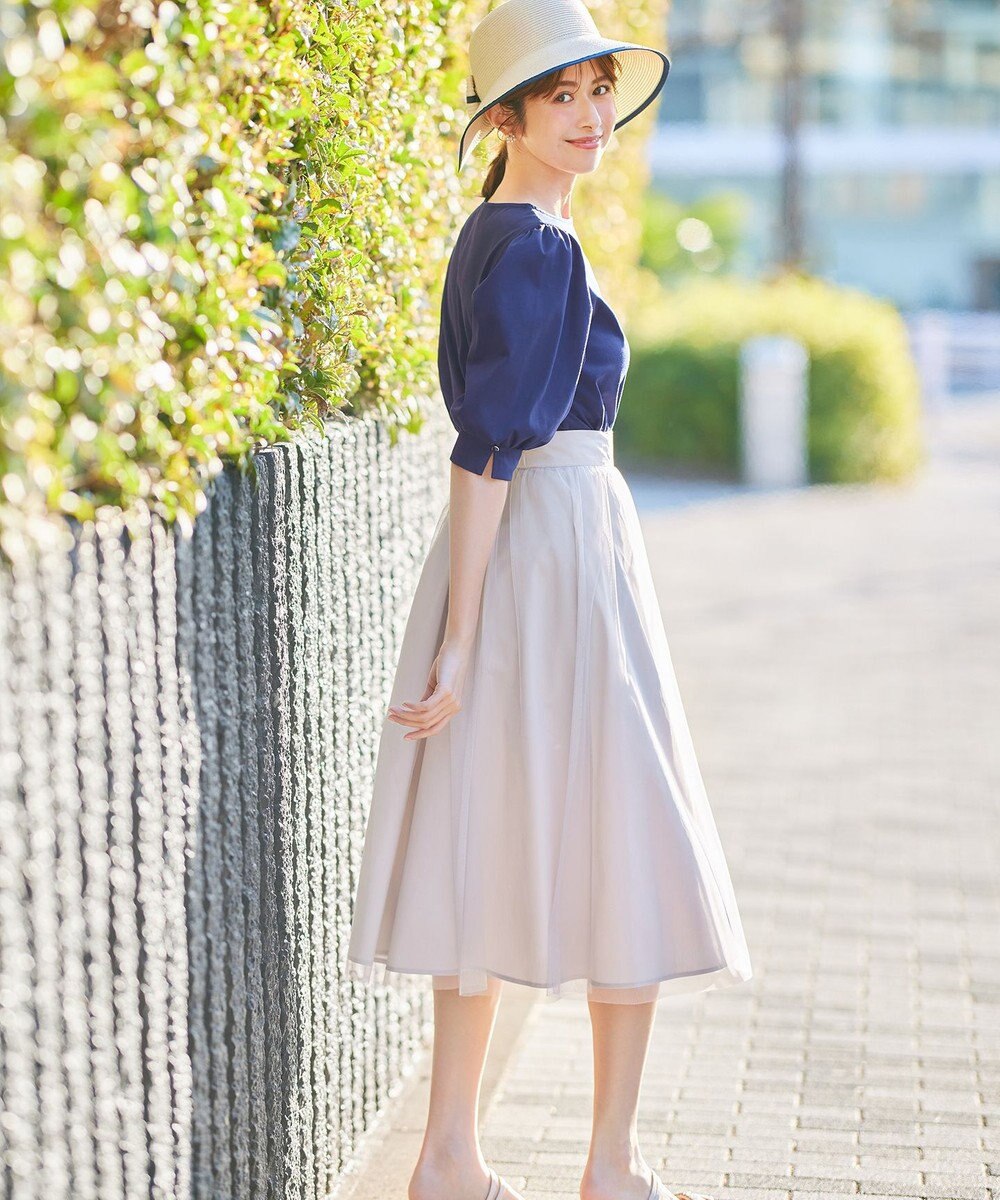 ANY SIS 【洗える】リボンブレード ハット 