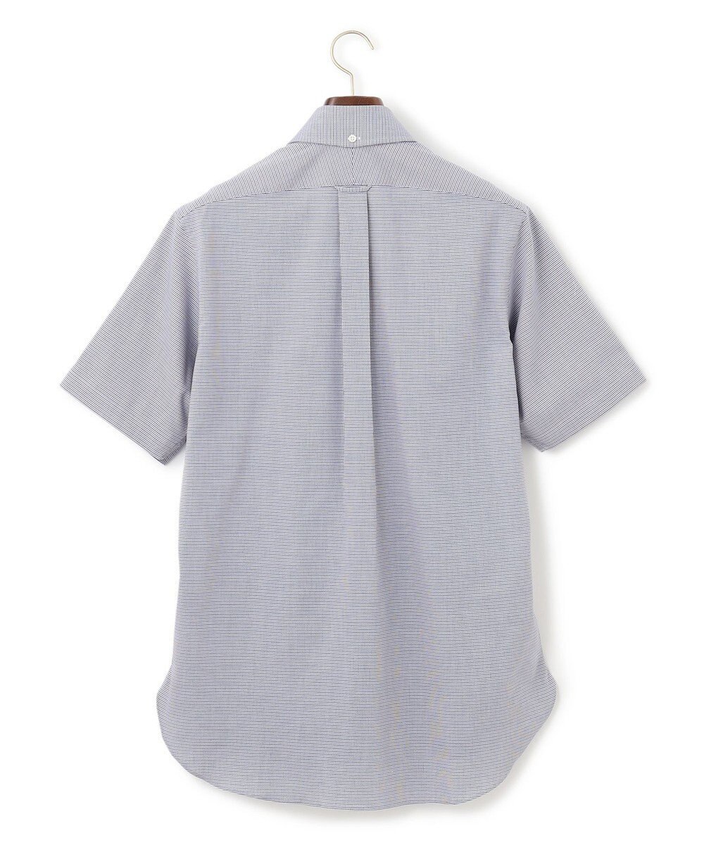 J.PRESS MEN 【EXTRA COMFORT / 形態安定・ストレッチ・抗菌防臭・速乾】パナマミニチェック 半袖シャツ/B.D. 