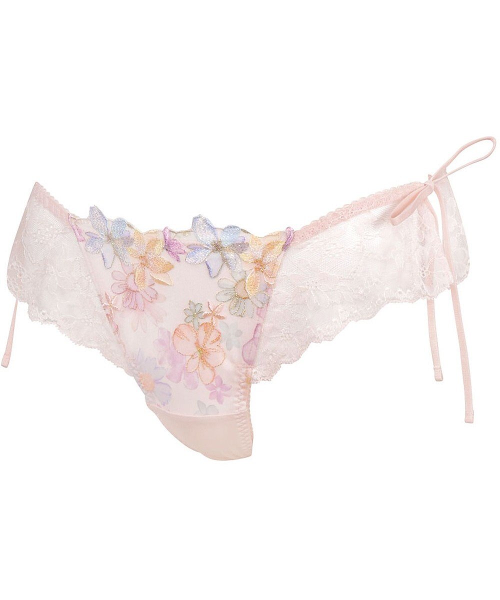 WACOAL Tバック ショーツ 【重力に負けないバストケアBra】 はきこみ丈あさめ BRB414とペア レディース PRA414 /ワコール 