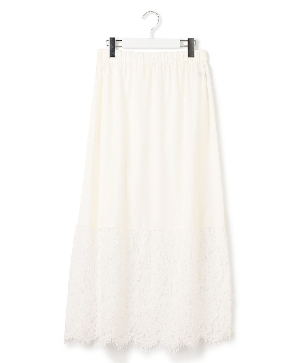 23区 S 【LEE10月号掲載/洗える】レースコンビ ペチコート スカート 