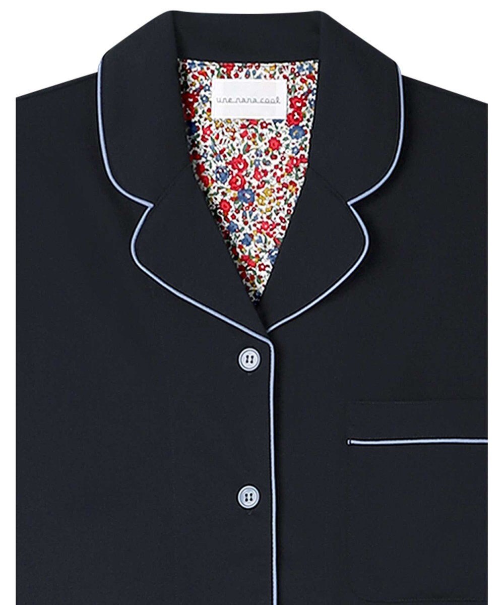 une nana cool 【綿混】両染ジャージ半袖パジャマ MADE WITH LIBERTY FABRIC 