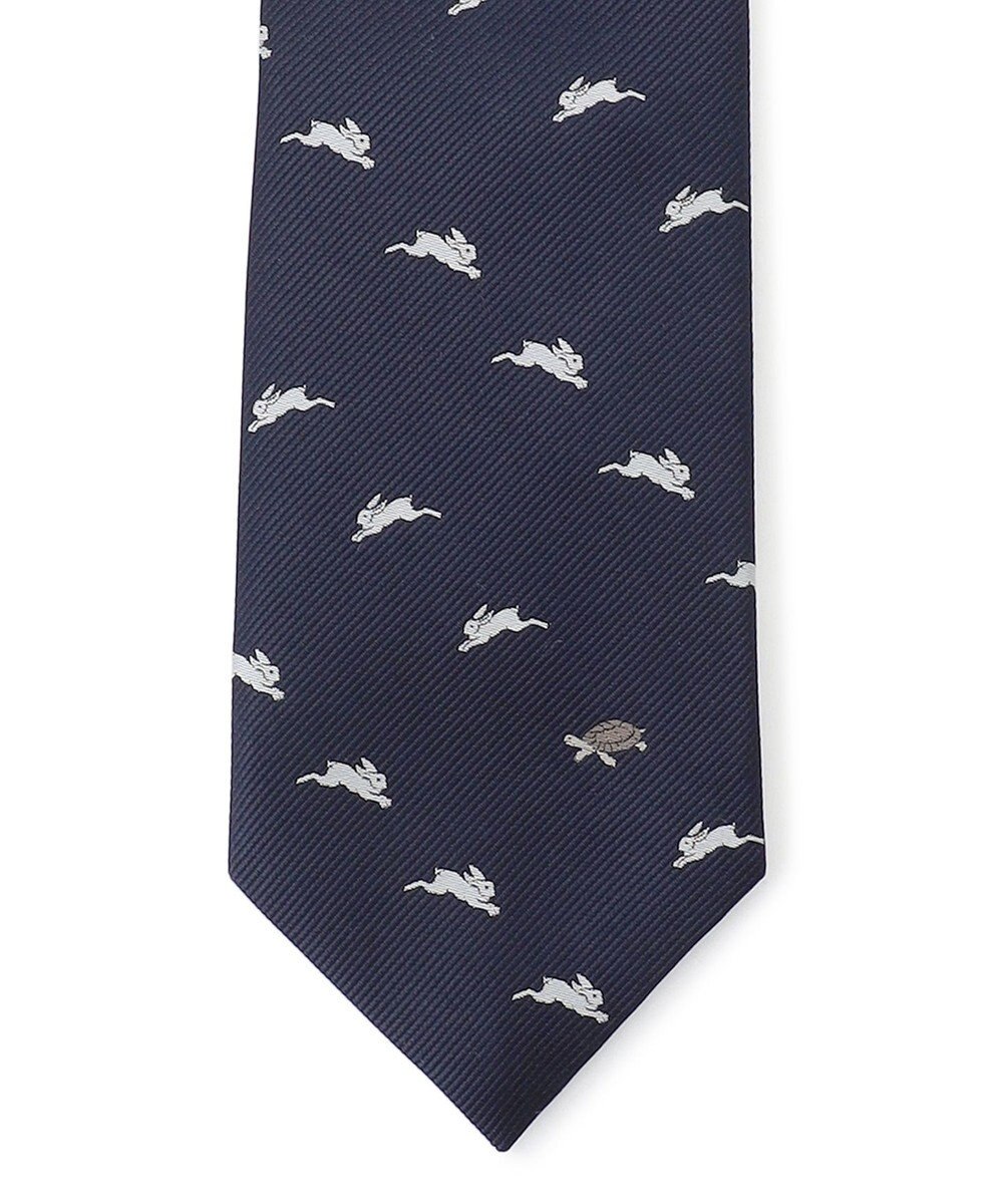 J.PRESS MEN 【JOKE TIE COLLECTION】兎と亀 ネクタイ 