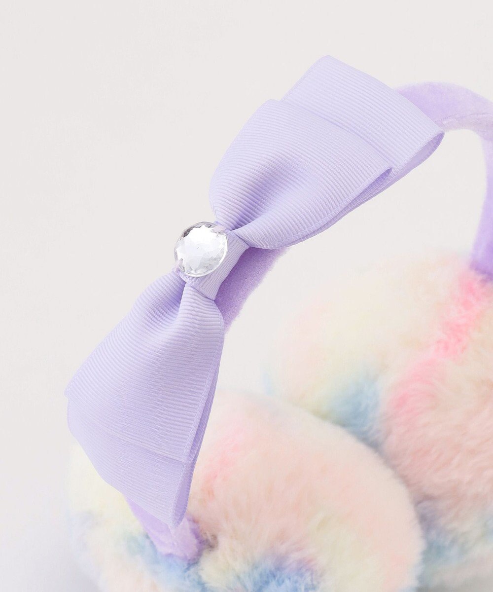 ANY KIDS リボンつき イヤーマフ 