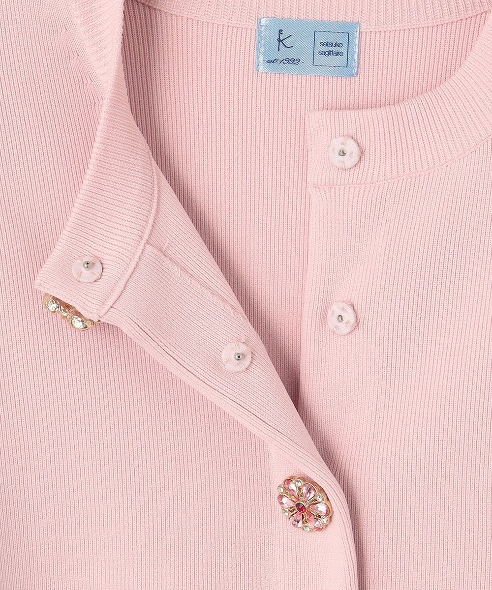 組曲 S 【組曲×setsuko sagittaire】ビジューボタンカーディガン 