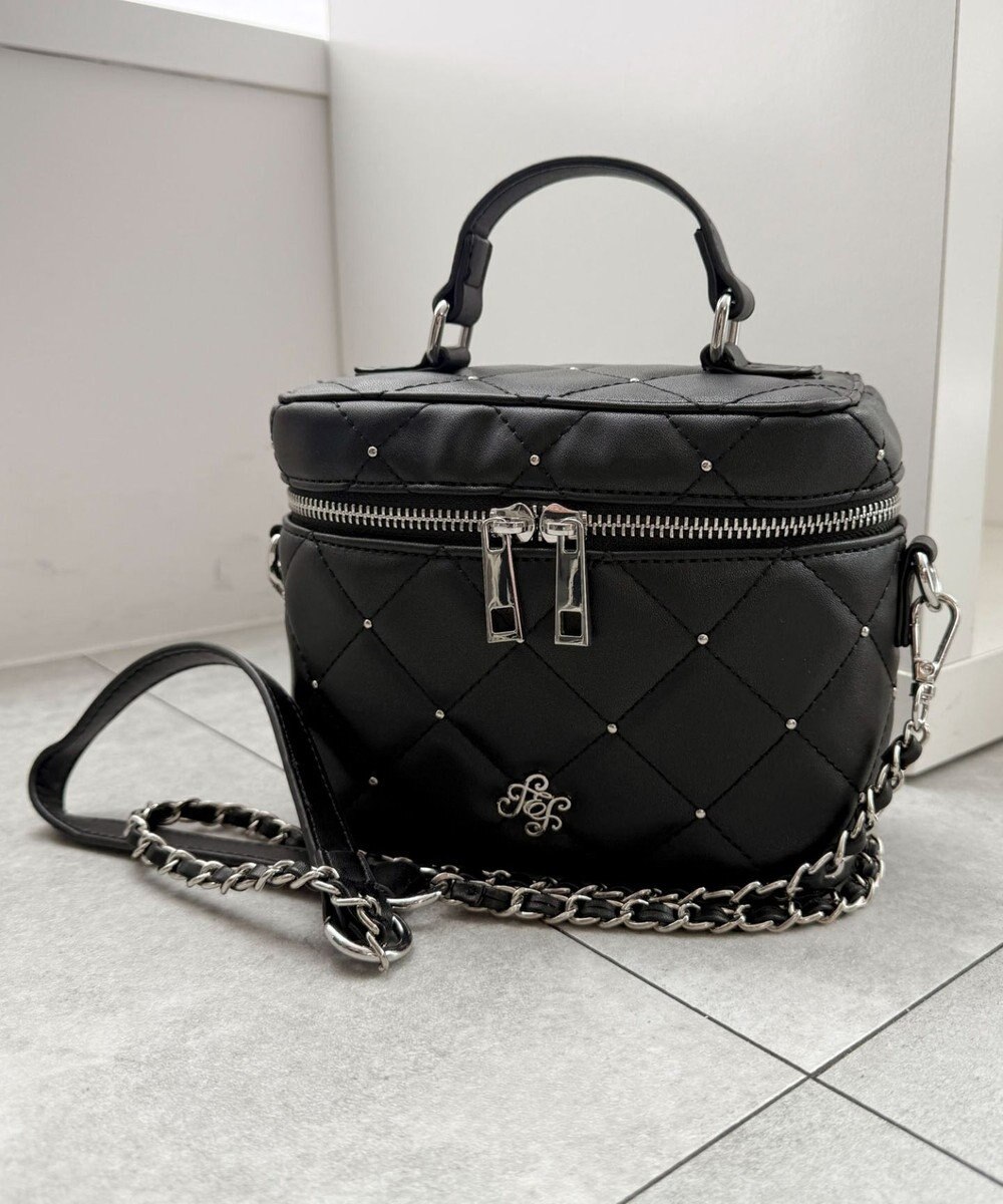 WEGO メタルパーツキルティングバニティショルダー 