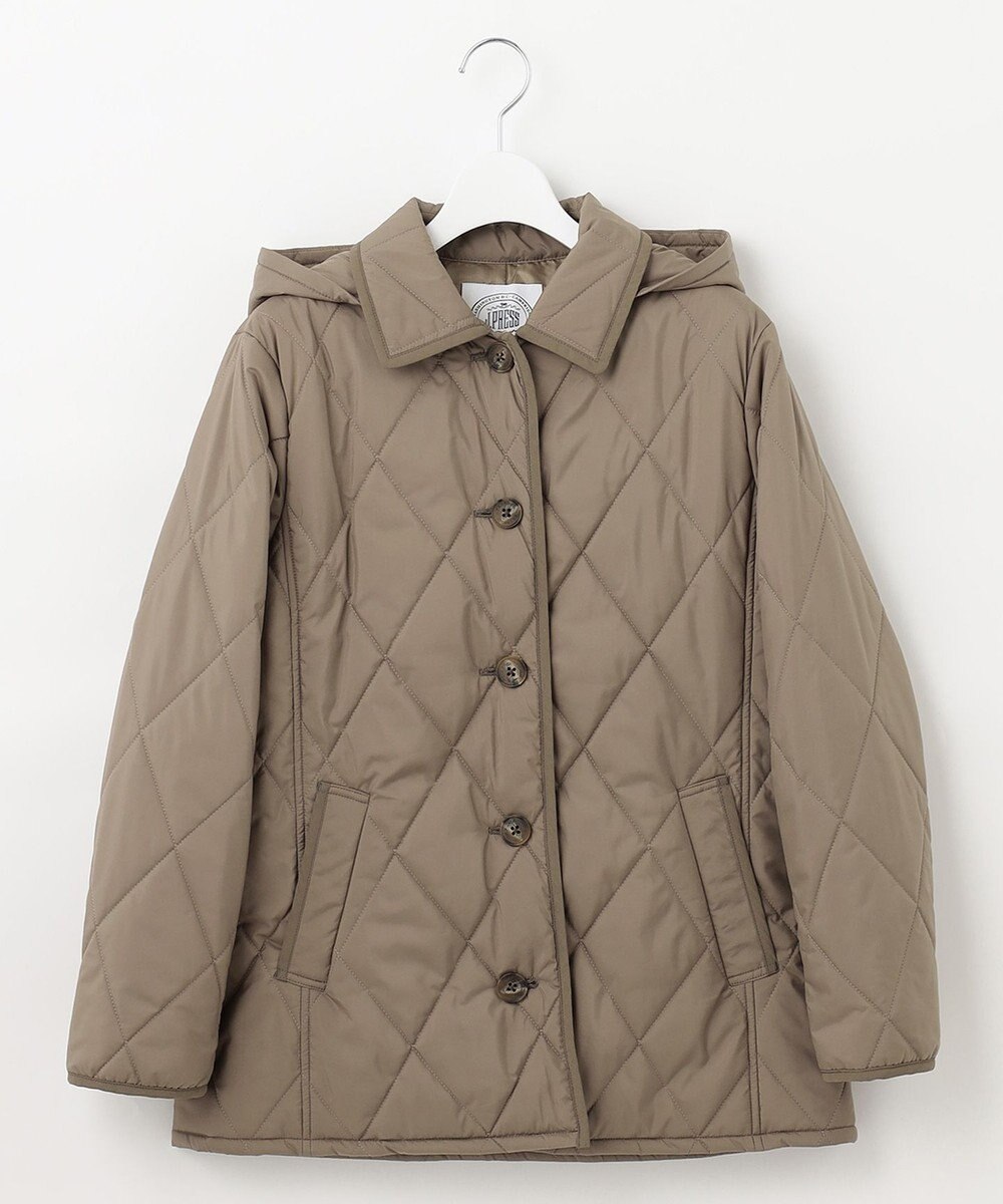 J.PRESS LADIES S 【抗菌防臭】コンパクトタフタプレミアム撥水 ショート アウター 