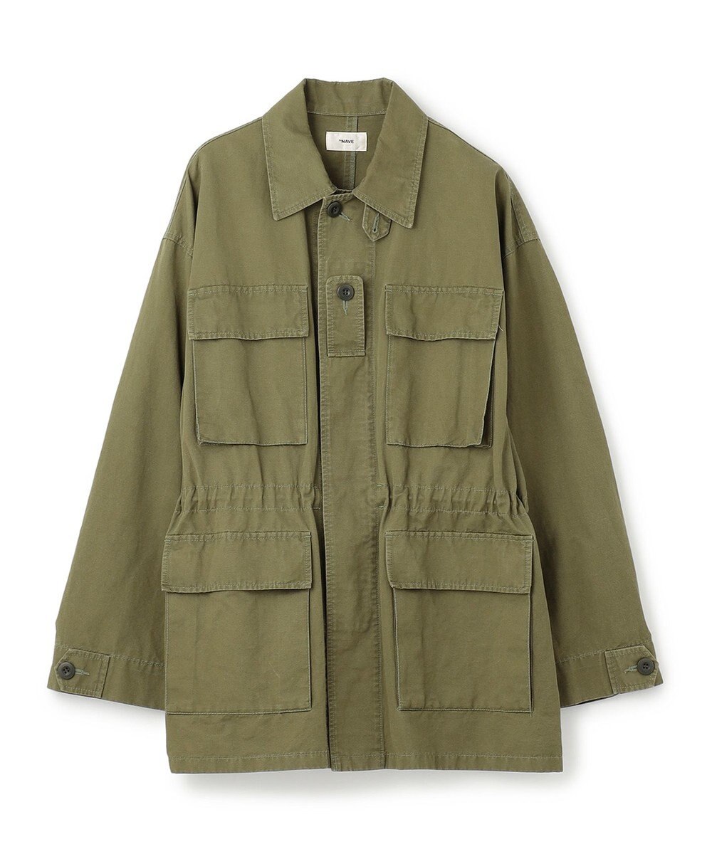 NAVE 【ReNAVE・セットアップ可/洗える】コットンリネンカルゼ ジャケット 