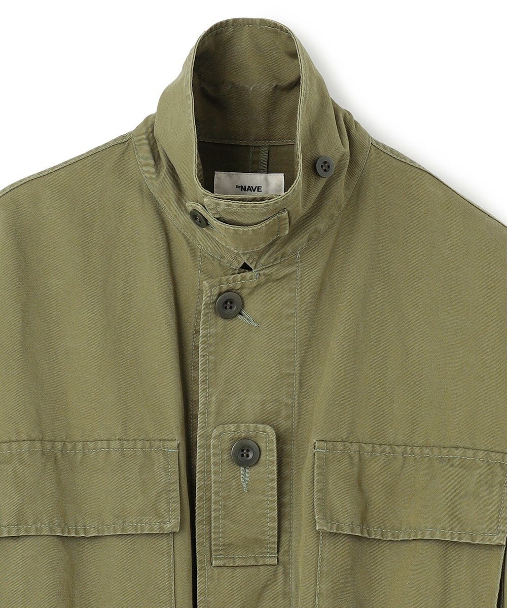 NAVE 【ReNAVE・セットアップ可/洗える】コットンリネンカルゼ ジャケット 