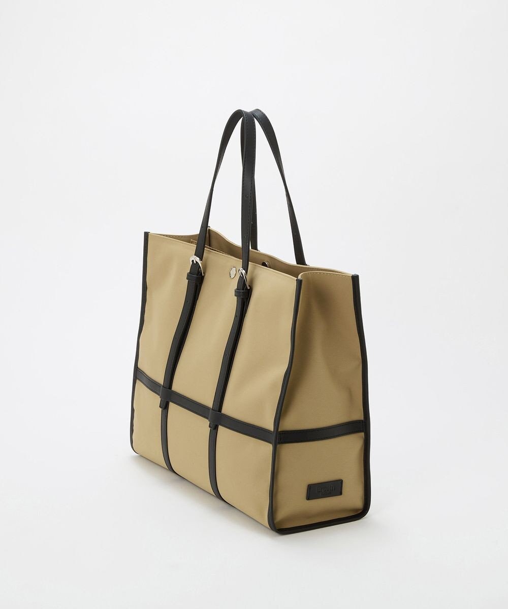 TOPKAPI 【Breath TOPKAPI】FRAME フレーム レザーベルト スクエア トートバッグ　A4 / 軽量 