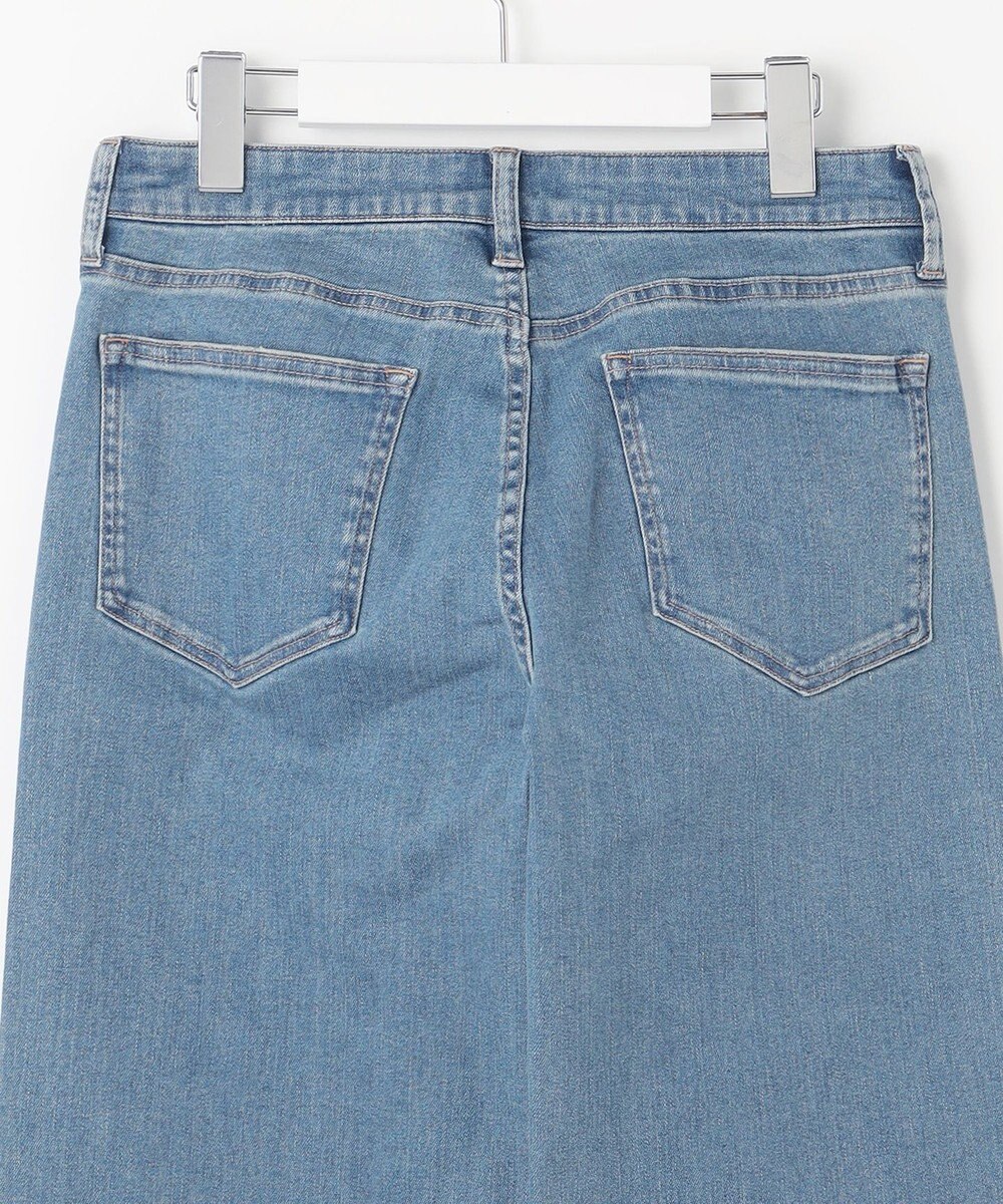 J.PRESS LADIES S 【洗える】BASIC STRETCH DENIM ボーイフィット パンツ 