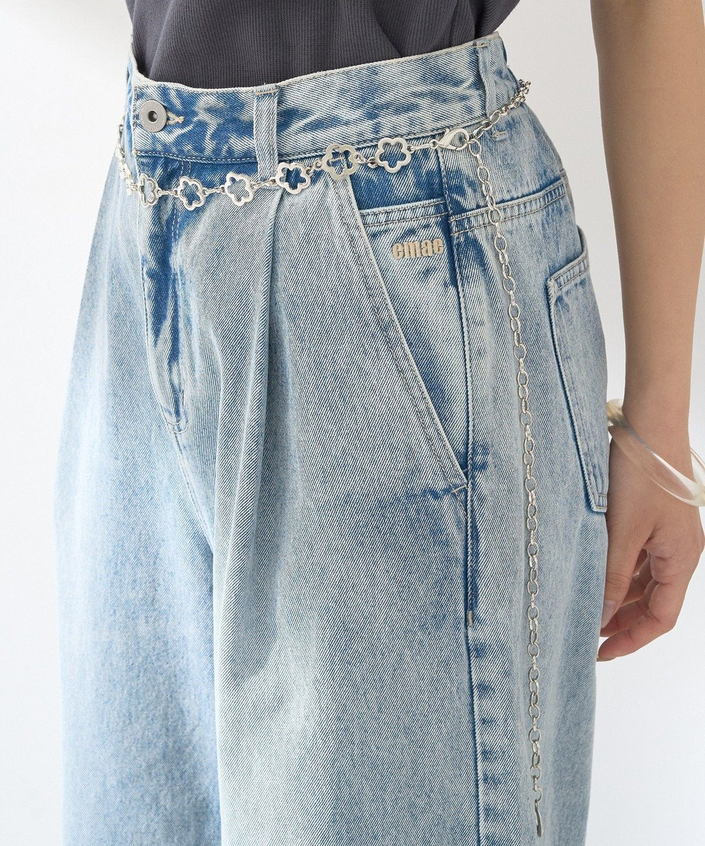 earth music&ecology フラワーチェーンベルト 