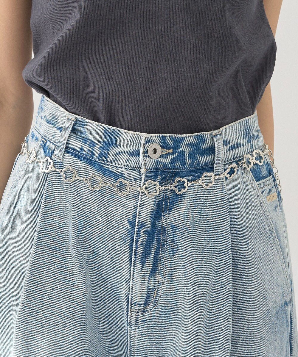 earth music&ecology フラワーチェーンベルト 