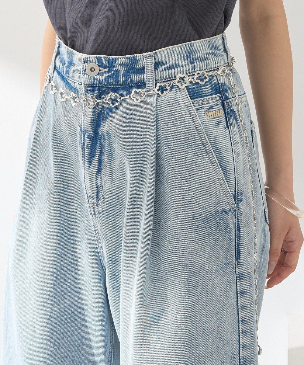 earth music&ecology フラワーチェーンベルト 