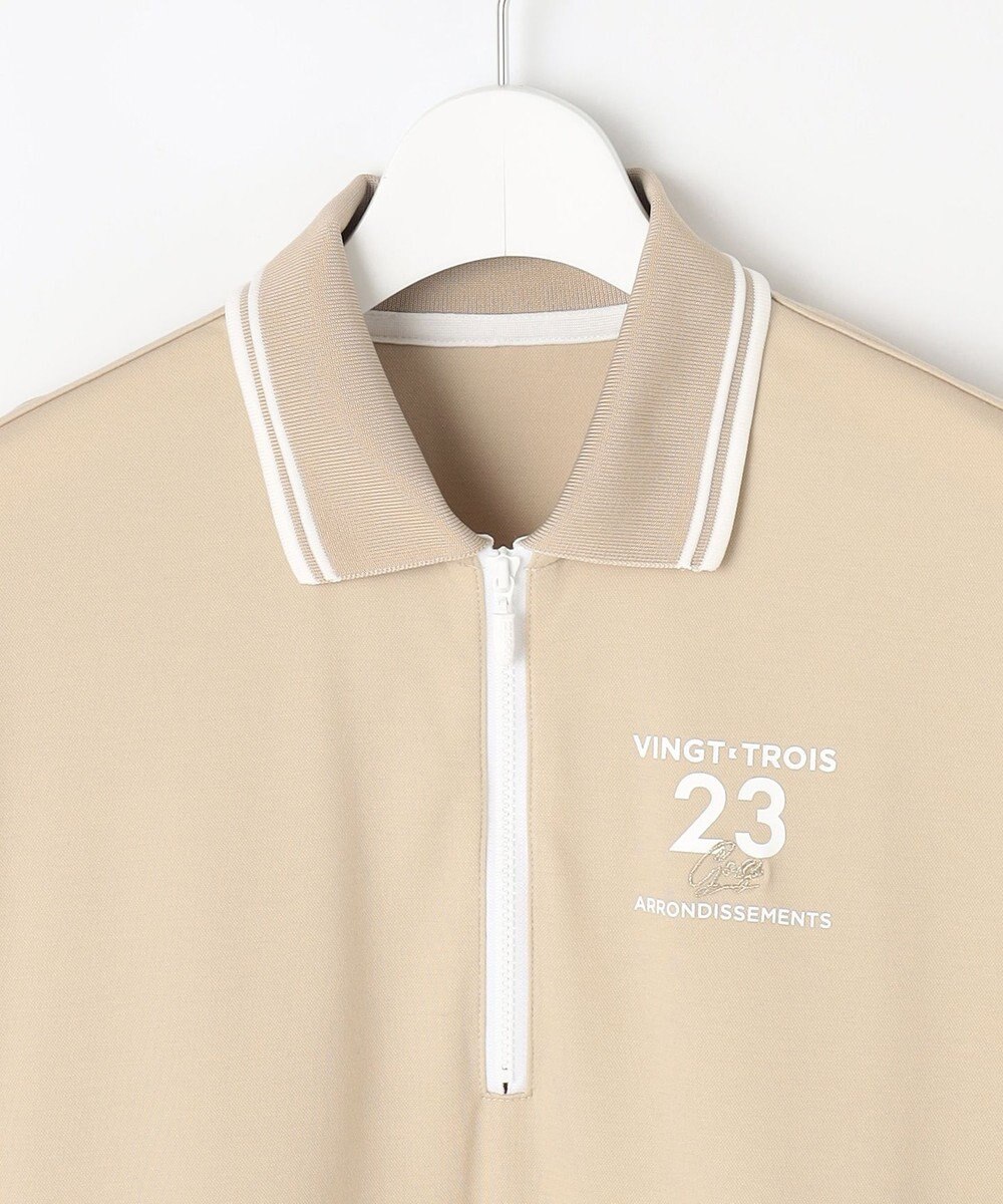 23区GOLF 【辻梨恵プロ着用】ウェストドローコードポロ 