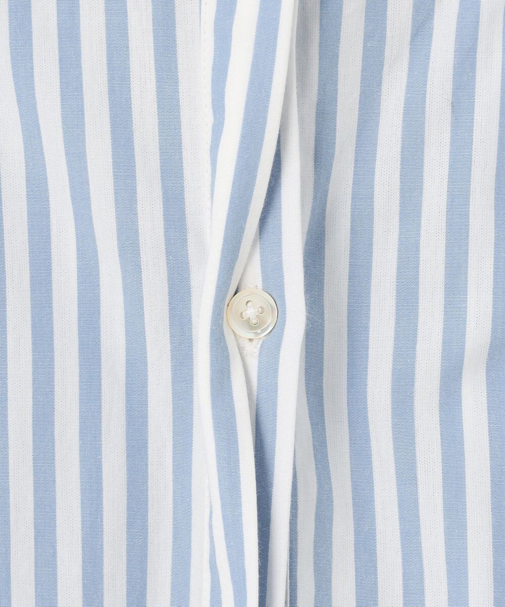 23区 【Indian Factory】コットンポプリン タックディテール シャツワンピース 