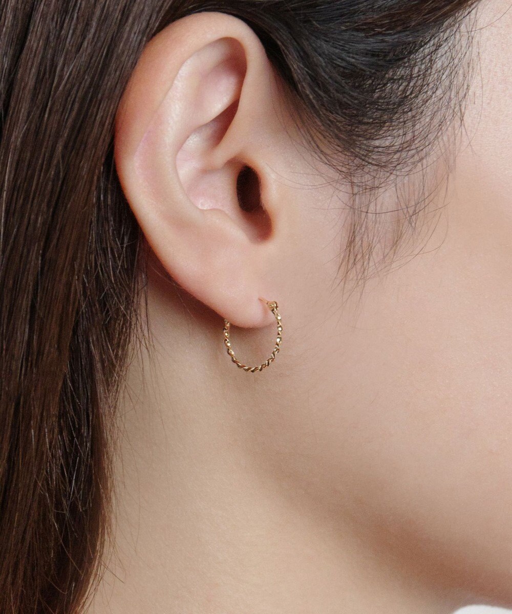 TOCCA 【WEB限定】LEGAME PIERCED EARRINGS L K10 天然石 ピアス L 