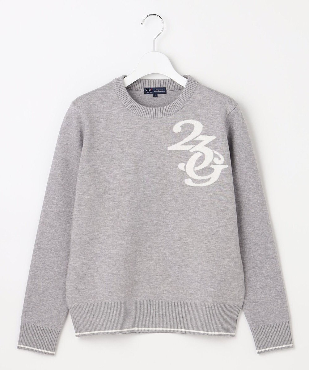 23区GOLF 【WOMEN】ロゴグラフィックもちもちニット 