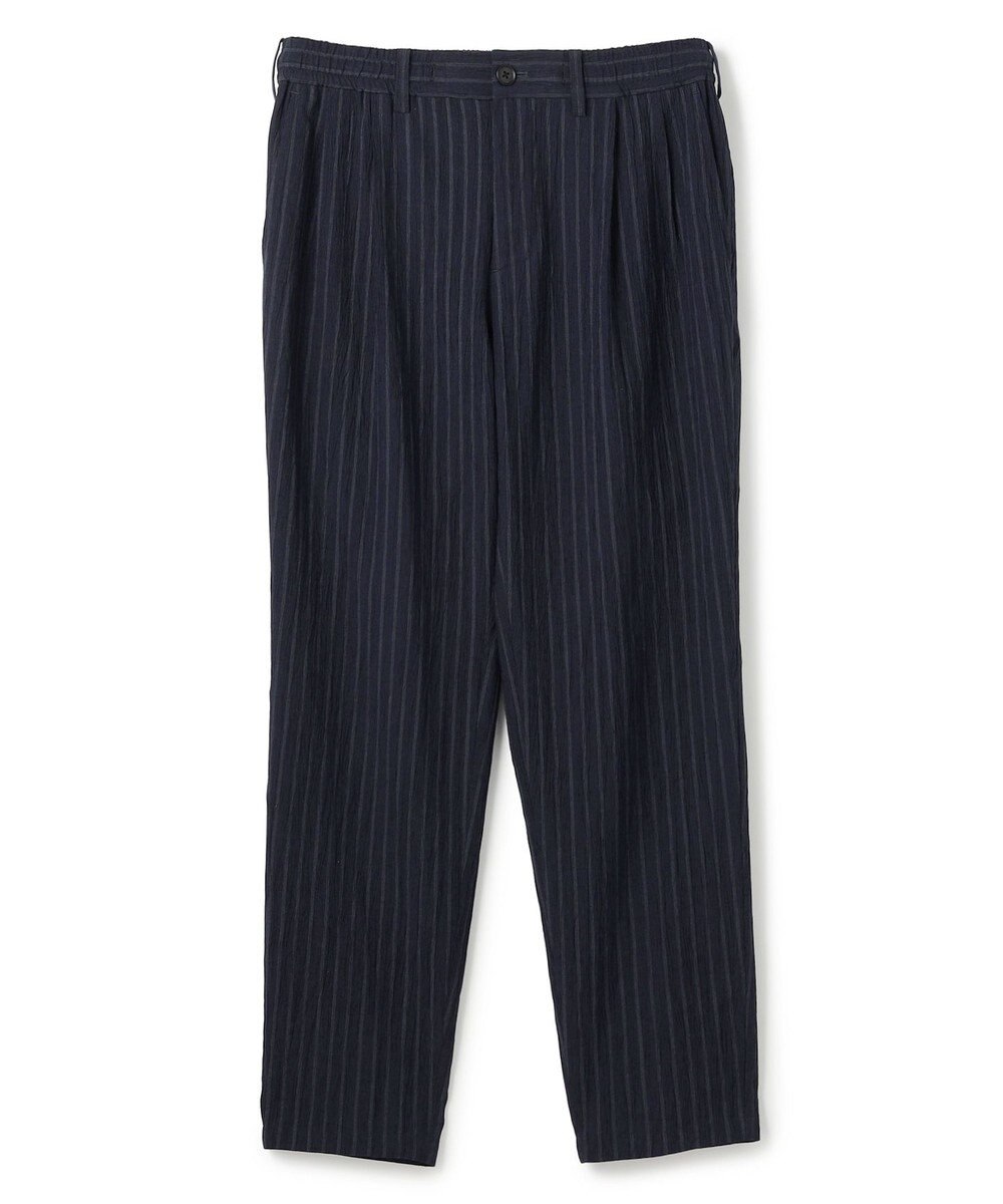 JOSEPH HOMME 【新素材】エアリッジストレッチ ドロスト付タック入りテーパードパンツ / PEGG TUCK 