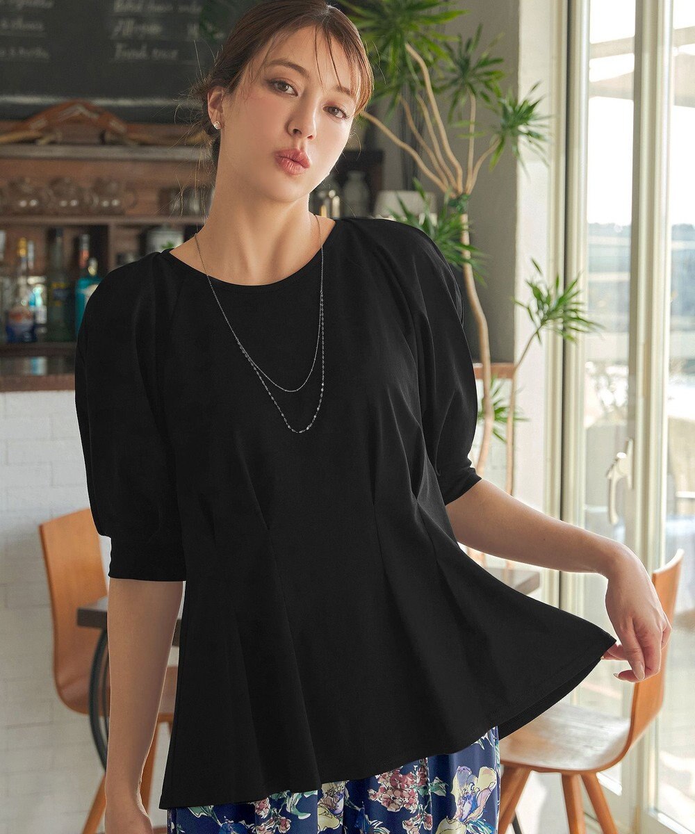 Tiaclasse L 【接触冷感・UVカット・吸水速乾・洗える】 ラグランスリーブトップス 