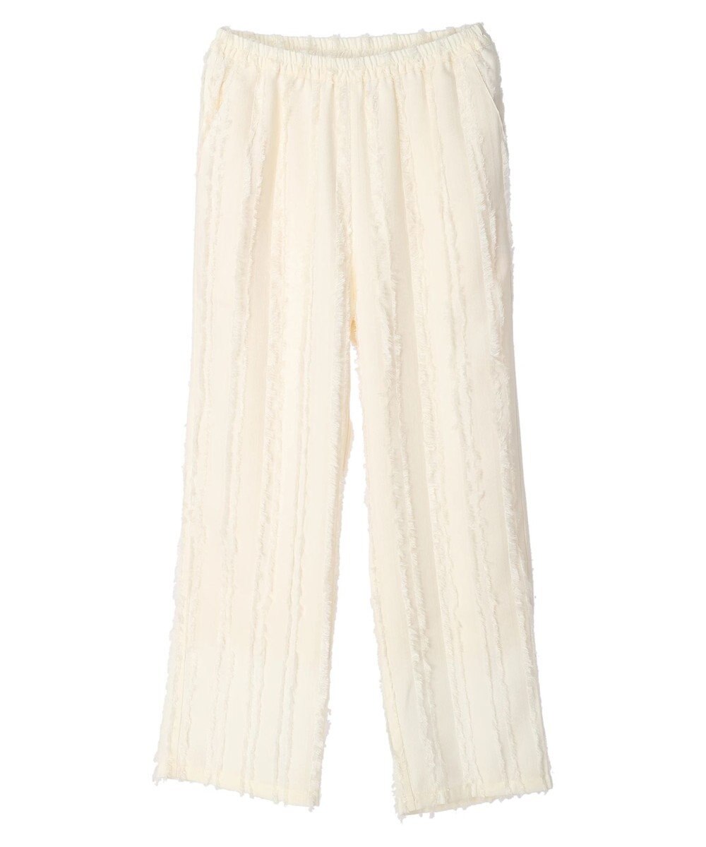 Green Parks ・ＳＵＧＡＲ　ＳＰＯＯＮ　フリンジジャカードパンツ 