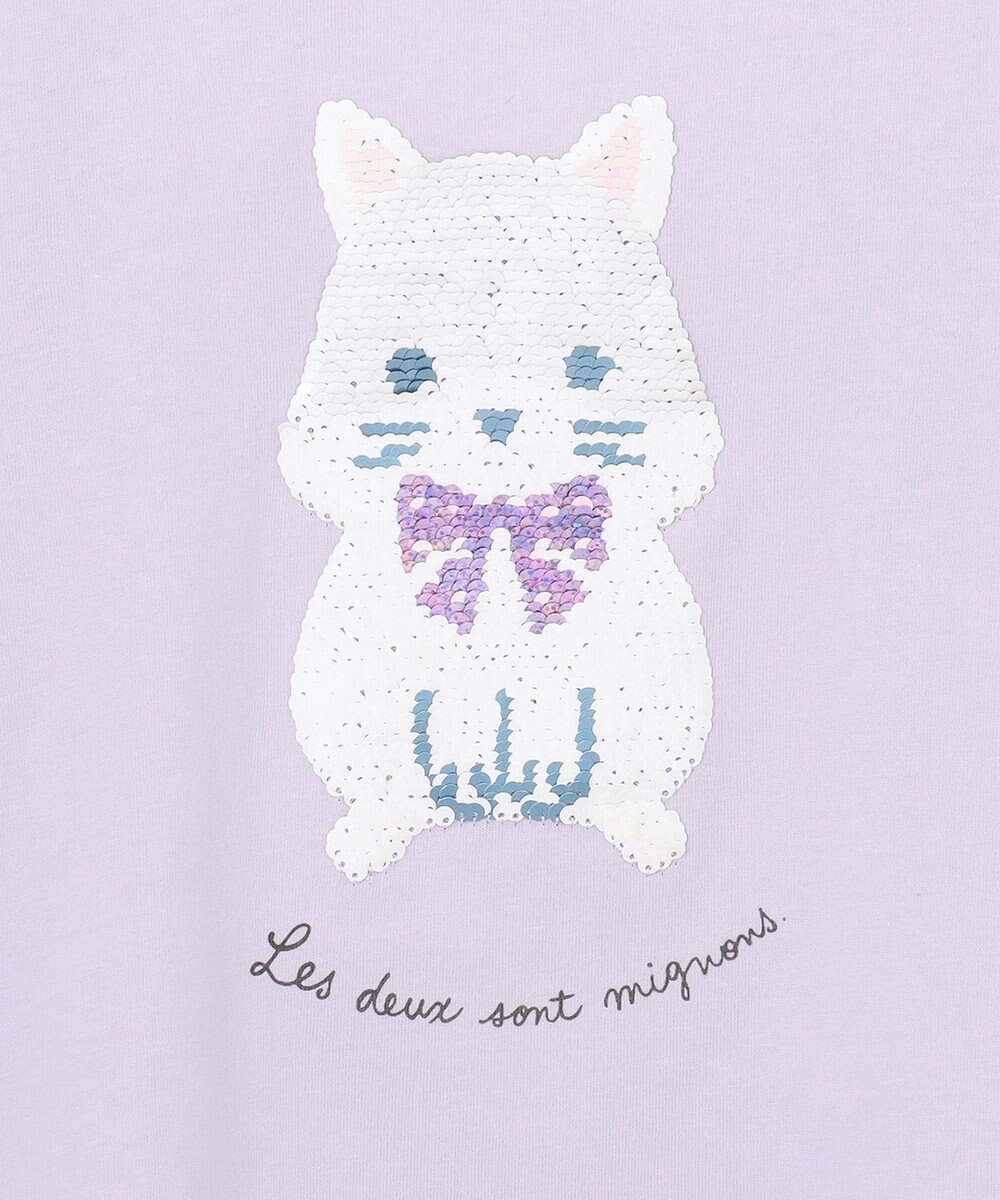 ANY KIDS ミラクルスパンコール 長袖 Tシャツ 