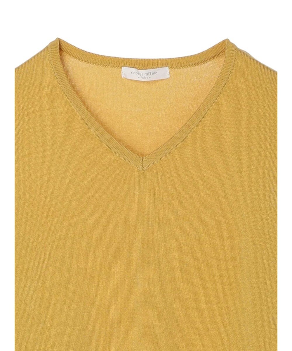 Green Parks アルガンオイル配合　Ｖネックプルオーバー 