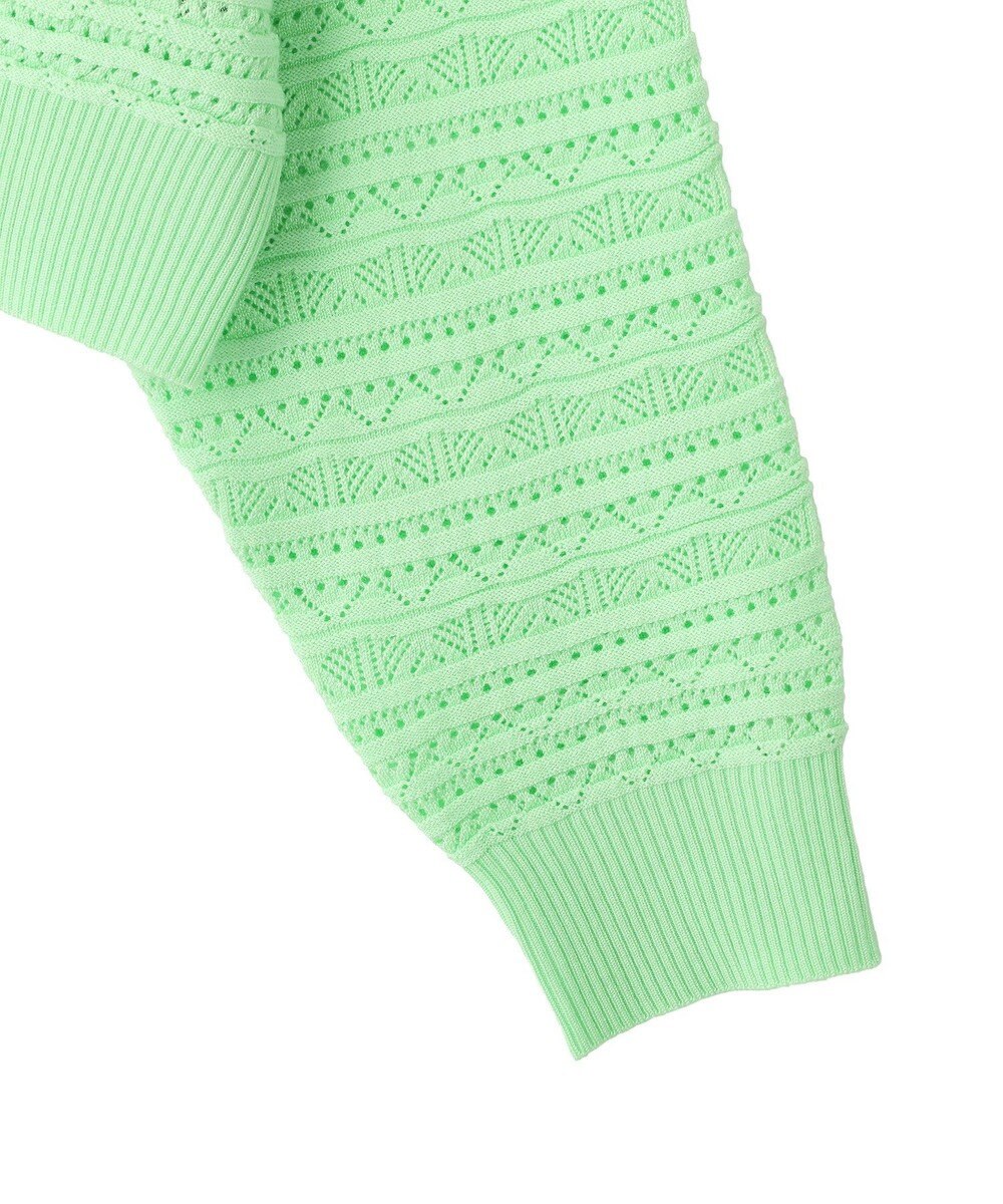 CRAFT STANDARD BOUTIQUE レースボーダーニットプルオーバー 