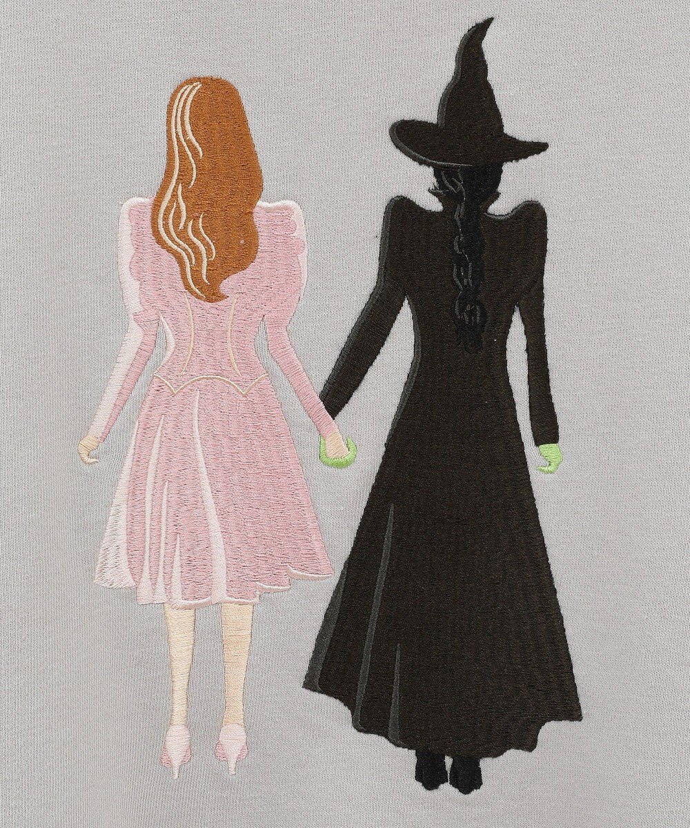 Green Parks ■ＷＩＣＫＥＤ　アート刺繍スウェット 