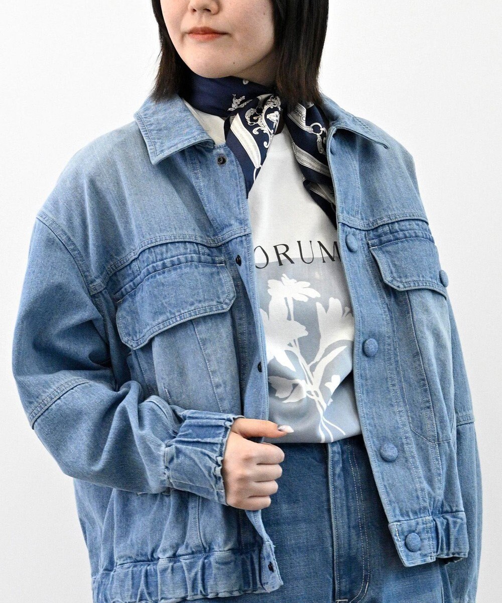 Marca 【Marcaオリジナル】ドッグ 小判 シルクツイル スカーフ 