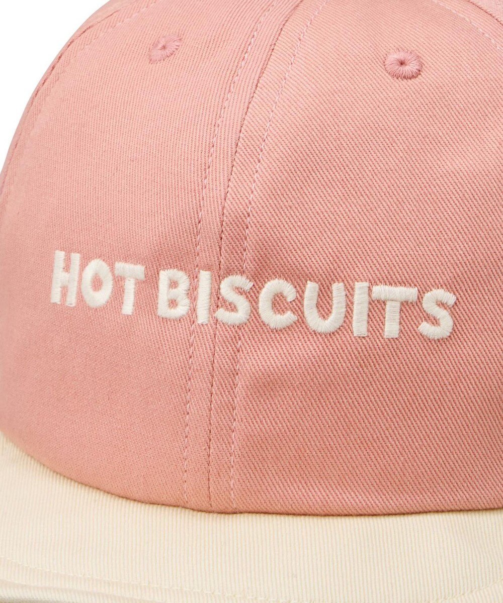MIKI HOUSE HOT BISCUITS 【44-54cm】 バイカラー ロゴキャップ 