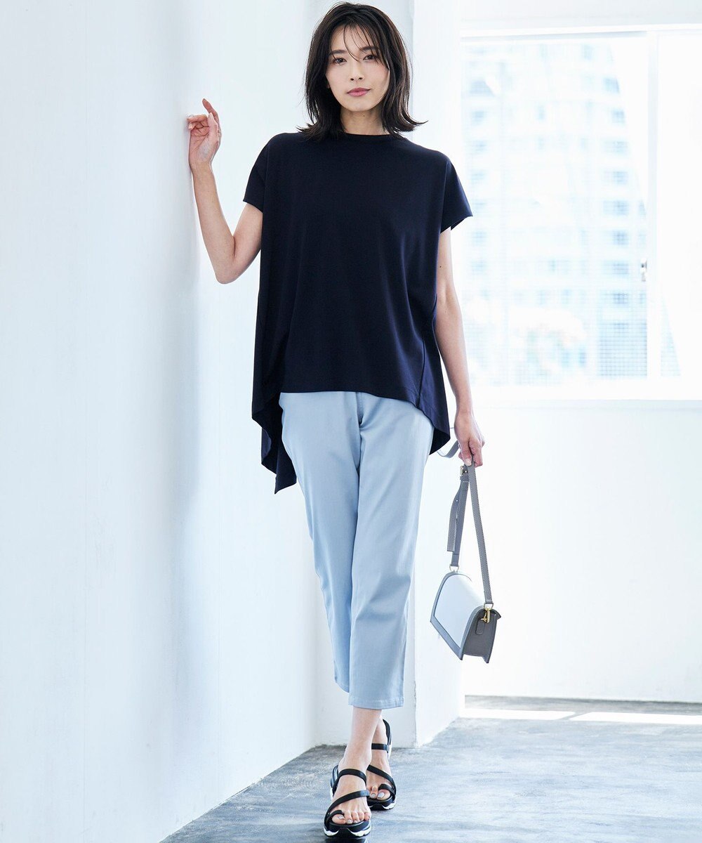 UNFILO L ハイストレッチ カラーパンツ 