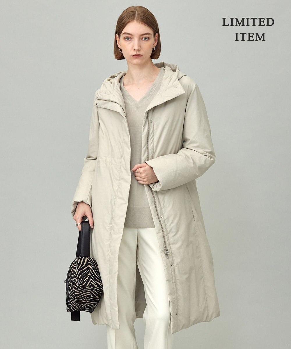 ICB L 【WEB＆一部店舗限定・撥水加工】ADSダウン  フーデットロングコート 