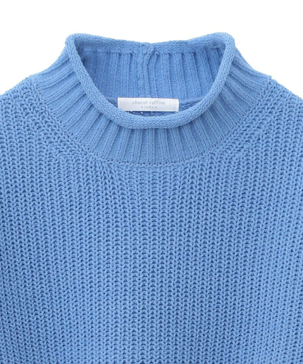 Green Parks ｍｏｋｏモールモックネックニットプルオーバー 