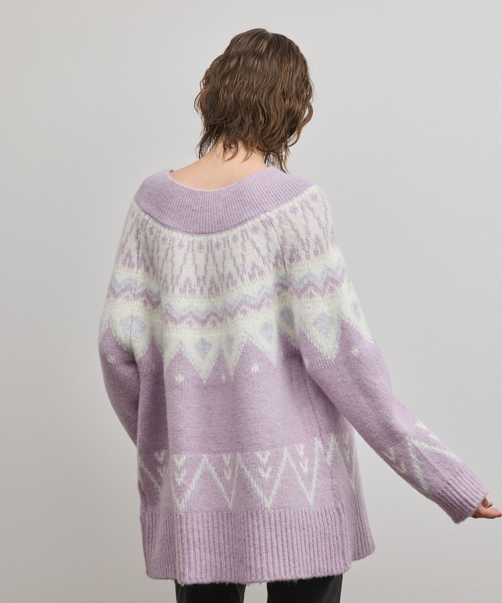 GRACE CONTINENTAL フェアアイルニットトップ 